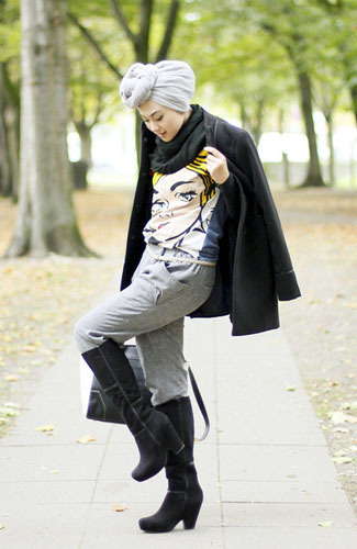 Intip Gaya Indah Nada Puspita, Hijab Blogger yang 