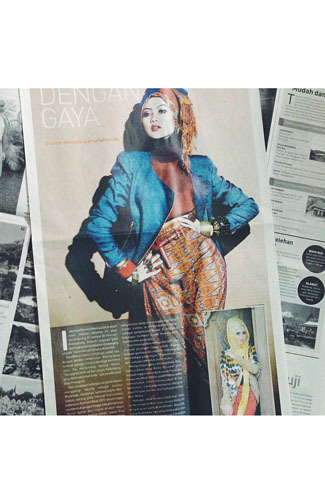 Intip Gaya Indah Nada Puspita, Hijab Blogger yang 