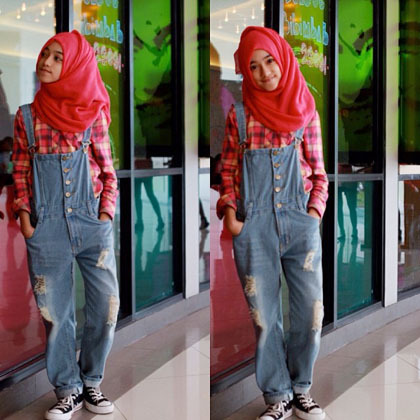 Hijab Style Gaya  Stylish Shireeenz Remaja  yang Populer 