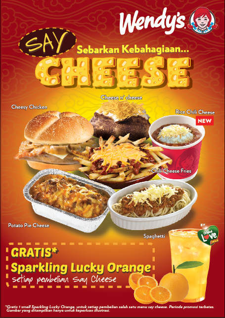 Say Cheese! Hidangan Serba Keju dari Wendy's Say Cheese! Hidangan Serba Keju dari Wendy's