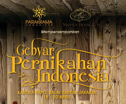 Pameran Pernikahan Khusus Budaya Indonesia Digelar di 