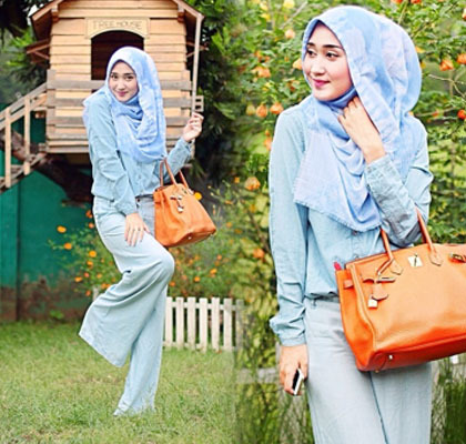 Hijab Style: Padu Padan yang Stylish dengan Celana Palazzo 