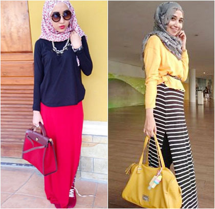  Fashion Hijab Pakai Rok Span Tutorial Hijab Terbaru