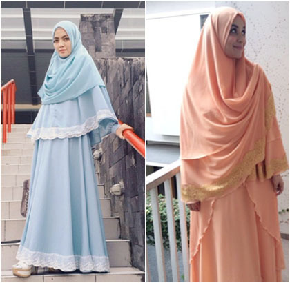 Hijab Style: Tren Khimar Berenda Diterapkan Selebriti dan 