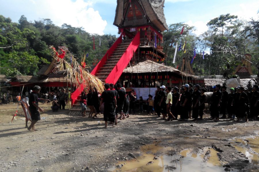 Yang Khas dari Toraja, Jenazah Dibungkus Kain Berbal-bal