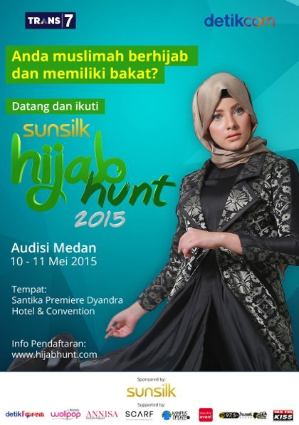 Hijabers Sumatera, Sunsilk Hijab Hunt 2015 Gelar Audisi di 