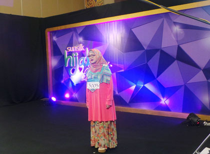 Aneka Bakat Peserta Sunsilk Hijab Hunt Makassar, Make-up 
