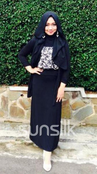 Foto: Peserta Sunsilk Hijab Hunt Bandung Tampil Cantik 