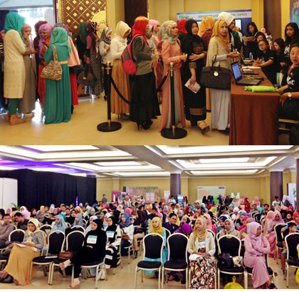 Foto: Kemeriahan Suasana di Lokasi Audisi Sunsilk Hijab 