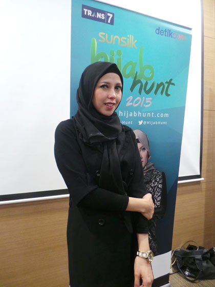 Foto: Ketika 8 Finalis Sunsilk Hijab Hunt Belajar Make-up - 2