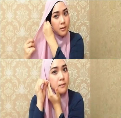 Image Result For Tutorial Hijab Pashmina Rumbai