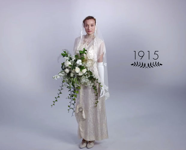 Video: Seperti Ini Perkembangan Tren Gaun Pengantin Selama 