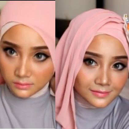 Tutorial Hijab untuk Wisuda  dari Vlogger Cantik  Linda Kayhz