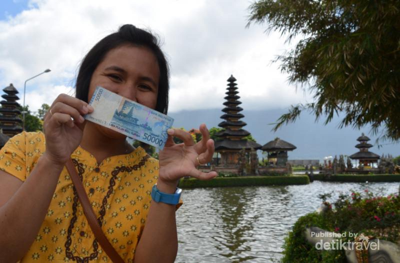 Pura Keren  di  Bali  yang Ada di  Uang Rp 50 Ribu