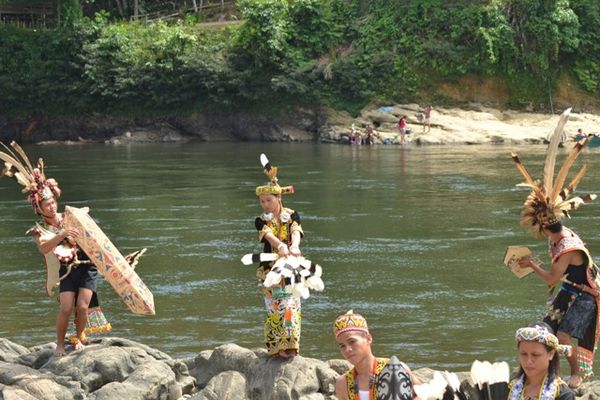 Keindahan Alam Pedalaman Sungai Mahakam