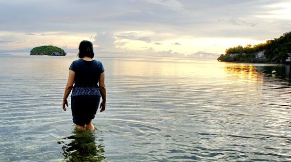 Kawasan pantai Sarido Beach Resort Kri Island