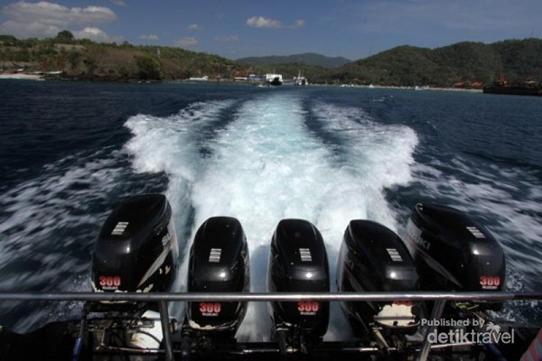Naik Speedboat dari Bali ke Gili Trawangan, Seru!