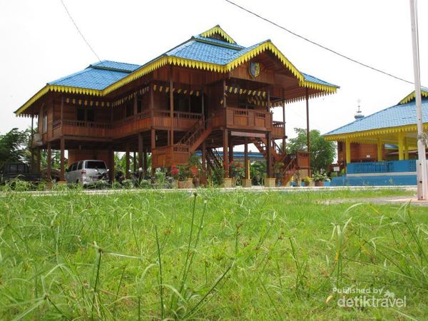 Menengok Rumah Adat Melayu Batubara di Sumut