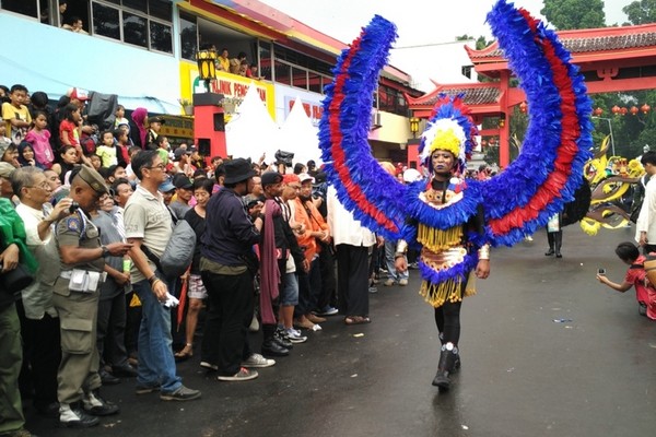 Parade Aneka Kostum  Unik  di Cap Go Meh Bogor 8