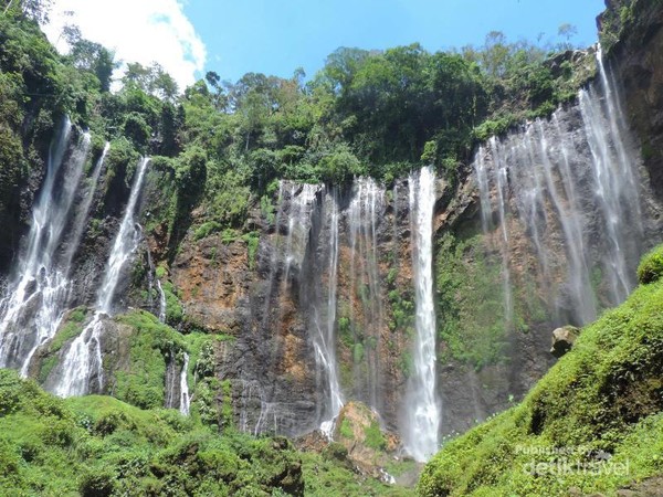 Coban Sewu Air  Terjun  Cantik yang Berada di Dua Kabupaten 