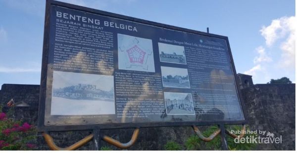 Benteng Belgica, Banda neira, Ambon, Terletak di Pulau Banda Naira bagian dari Kecamatan Banda, Kabupaten Maluku Tengah, Maluku, dibangun pertama oleh Portugis, Dibangun Kembali dan Direbut oleh Inggris dan sekarang terkenal dan menjadi : The Pentagon Of Indonesia . 