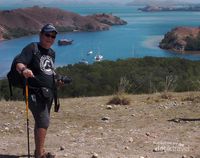 Dari bukit di Pulau Rinca, pesona indah tak terkatakan