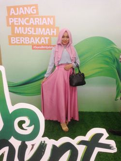 7 Hijabers Bandung Stylish dengan Gaya Kasual di Audisi 