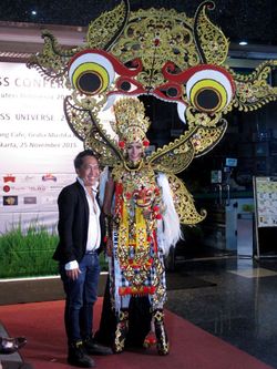 Foto: Kemegahan Kostum Barong yang Akan Dipakai Anindya di 