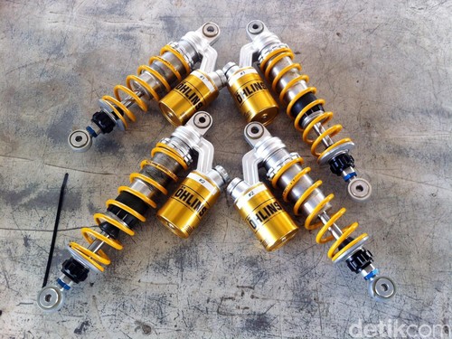 Trik Menyetel Suspensi Motor Ohlins