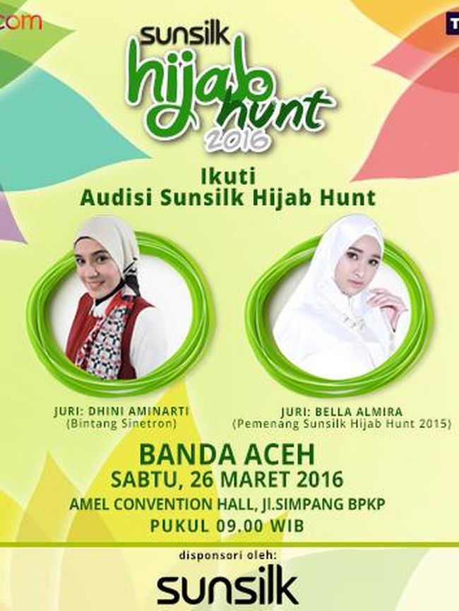 Hari Ini, Sunsilk Hijab Hunt 2016 Gelar Audisi di Banda Aceh