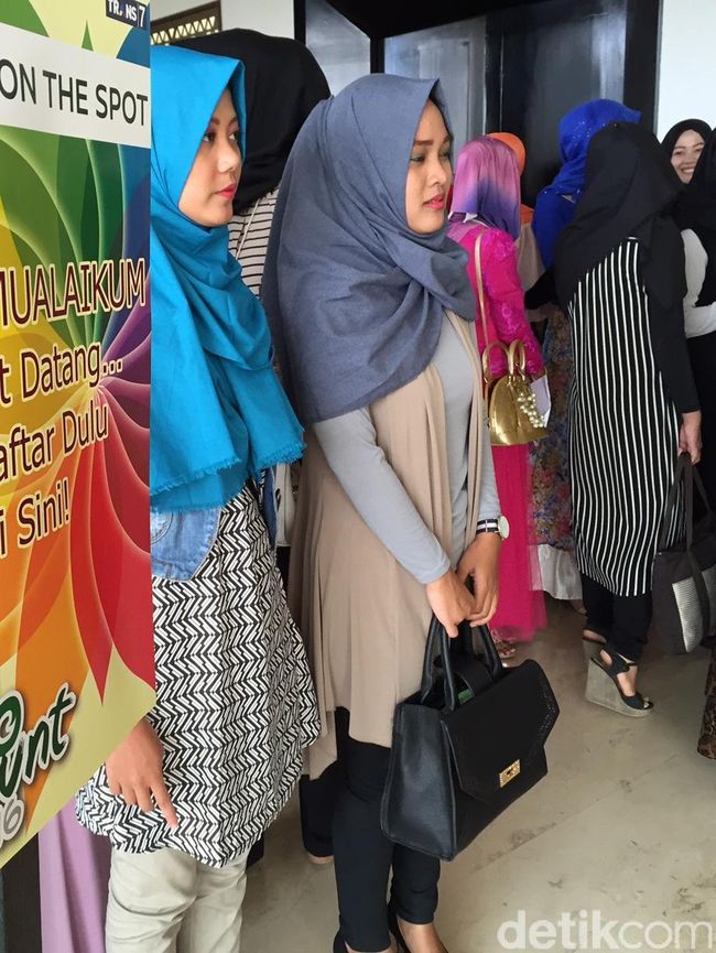 Foto: Antusiasme Peserta Sunsilk Hijab Hunt 2016 di Palembang