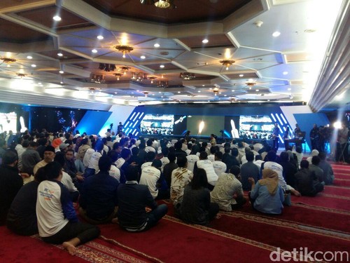 Begini Suasana Nobar Peluncuran Satelit BRIsat di Kantor Pusat BRI