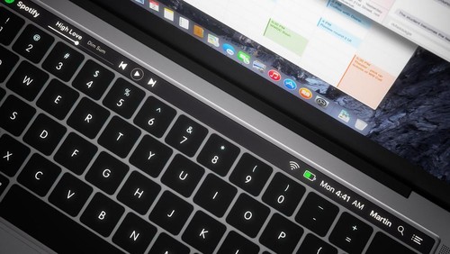 MacBook Baru Dilengkapi Sensor Sidik Jari dan Layar Sentuh