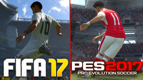 PES 2017 vs FIFA 17, Pilih Mana?