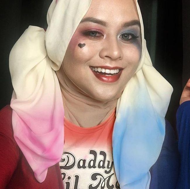 Foto: Ketika Hijabers 'Berubah' Jadi Harley Quinn Hingga 