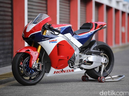 Ramai-ramai Jajal Motor MotoGP Honda di Sentul