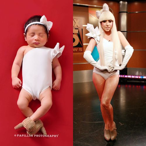 Foto Menggemaskan Bayi Penyanyi Nindy Jadi Katy Perry Hingga Lady Gaga 7