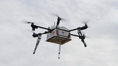 Pesan Antar Pizza Nanti Bisa Pakai Drone