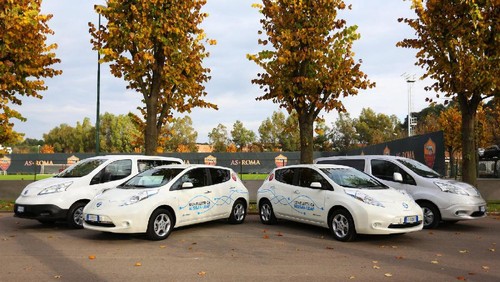 Genjot Jualan Mobil Listrik, Nissan Gandeng AS Roma