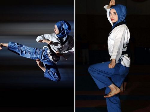 5 Atlet Cantik Berhijab yang Jadi Jawara Taekwondo Dunia