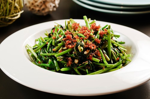 Kalau Mau yang Praktis Bisa Masak Tumis Kangkung dan Sawi 