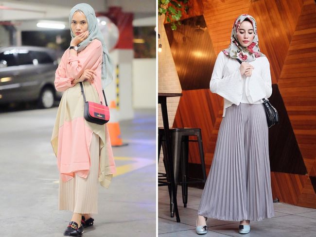 Foto Ini Celana yang Tren Dipakai Selebgram Hijab