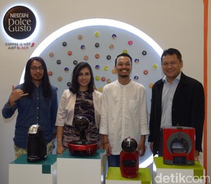 Nescafe Dolce Gusto, Peracik Kopi Sekelas Kafe Kini Hadir di Surabaya