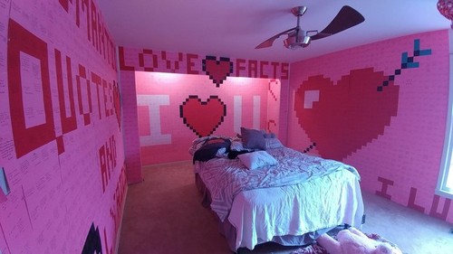 Nyatakan Cinta ke Istri, Suami Dekorasi Kamar dengan 7.000 Kertas Post-it Nyatakan Cinta ke Istri, Suami Dekorasi Kamar dengan 7.000 Kertas Post-it