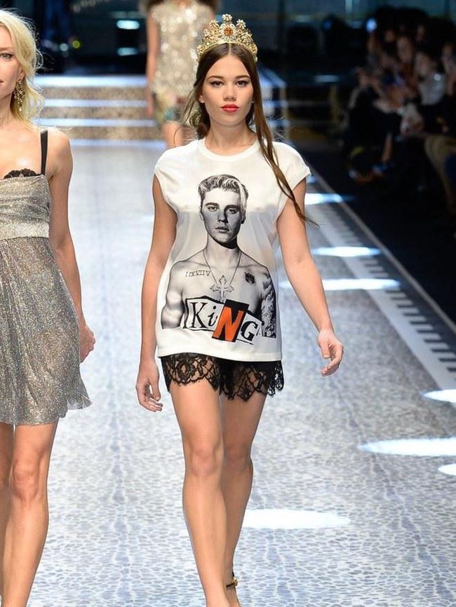 Demi Generasi Muda Dolce Gabbana Buat T Shirt Gambar Justin Bieber