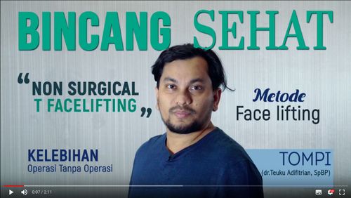 Video: Facelift Tanpa Operasi, Mungkinkah? Video: Facelift Tanpa Operasi, Mungkinkah?