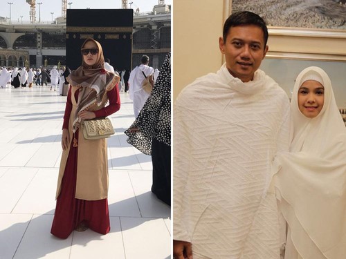 Foto: Cantik, Aurel Hingga Nagita Slavina Berhijab Saat Umrah di 2017 Foto: Cantik, Aurel Hingga Nagita Slavina Berhijab Saat Umrah di 2017