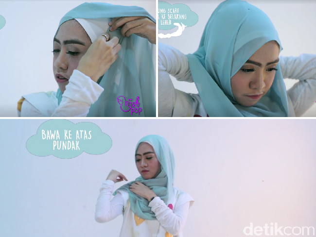 Tutorial Hijab untuk Traveling Ala Juara 1 Sunsilk Hijab 