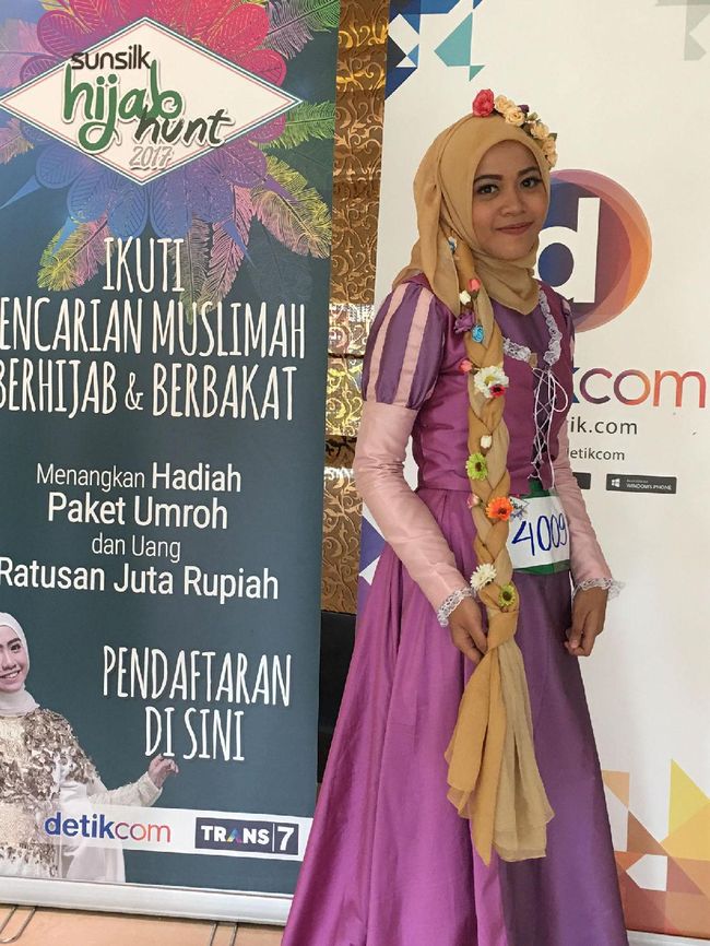 Ada Rapunzel di Tengah Audisi Sunsilk Hijab Hunt 