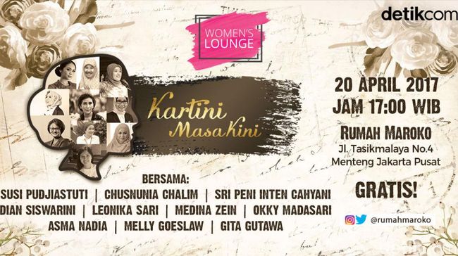 Yuk Ikut Talkshow Detikcom Women's Lounge, Bertemu Menteri 